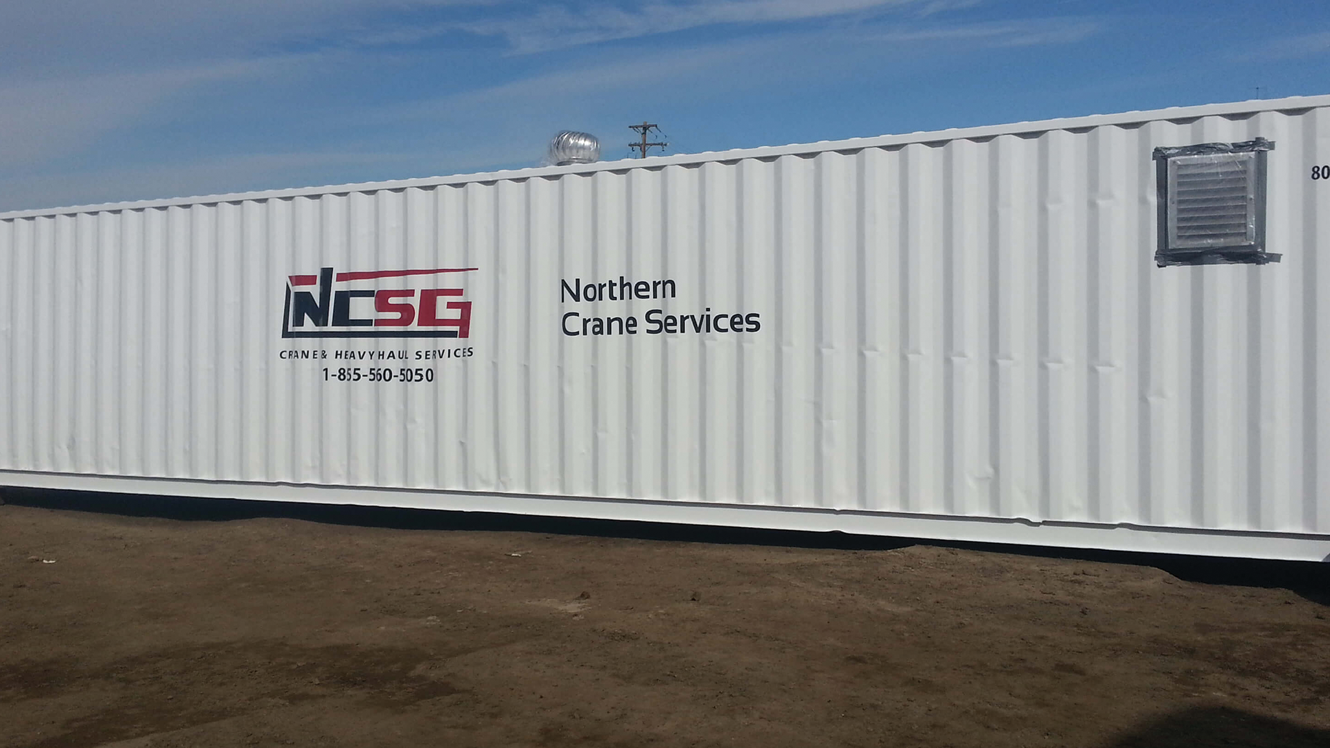 Northern Crane Services container