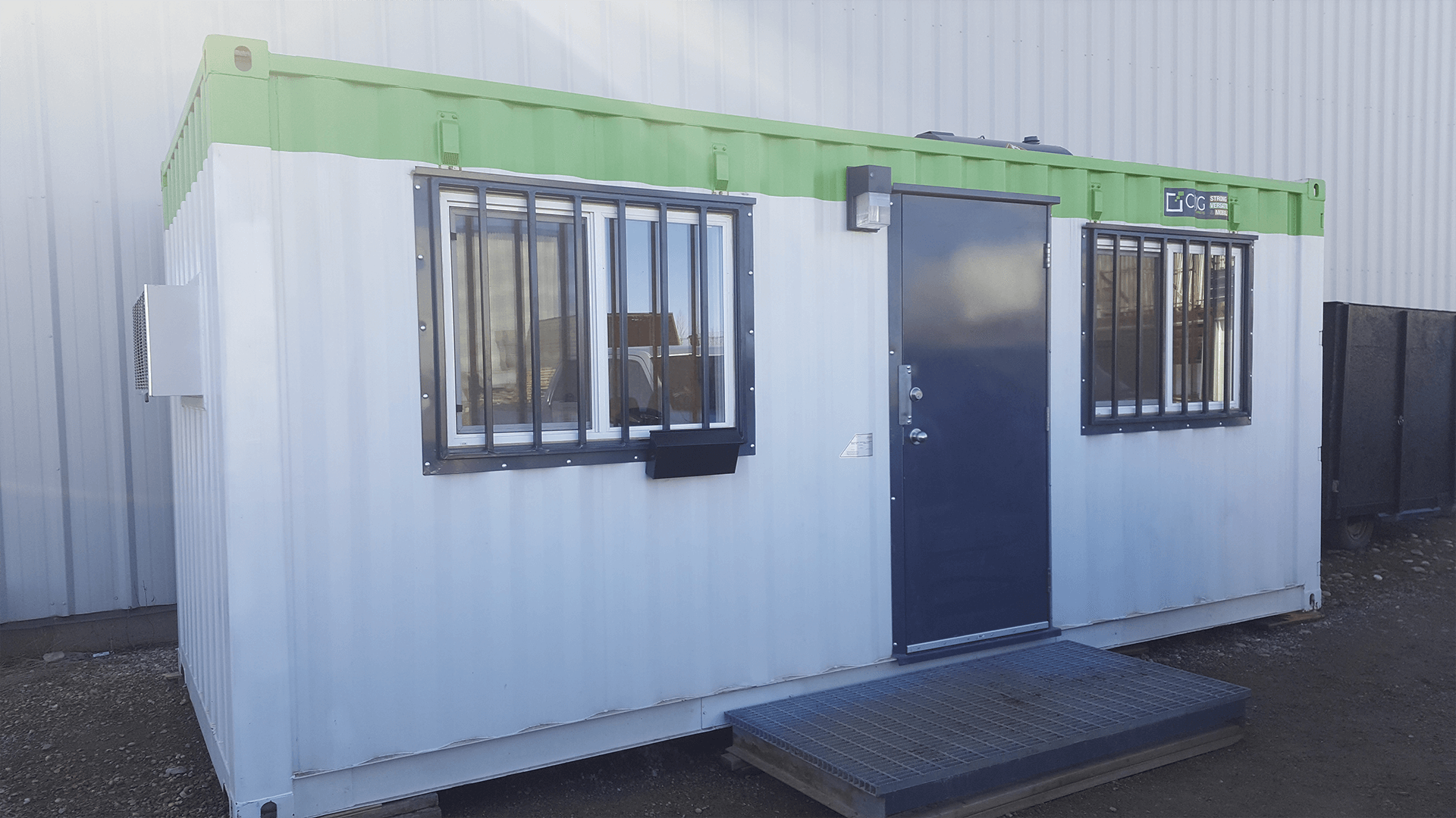 Exterior photo of office container
